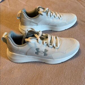 Under Armour Light Cream Athletic Shoes